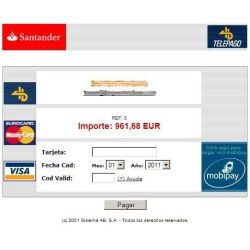 TPV Banco Popular / Pasat / 4b Módulo para Prestashop