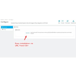 Importador de Catálogo a Tienda Facebook e Instagram Módulo Prestashop