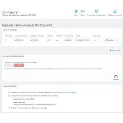 TPV CECA Módulo Prestashop