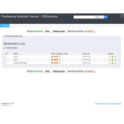 Newsletter Maker Lite Módulo Prestashop