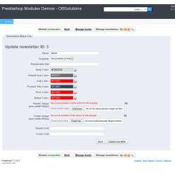 Newsletter Maker Lite Módulo Prestashop