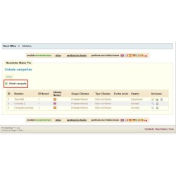 Newsletter Maker Pro Módulo Prestashop