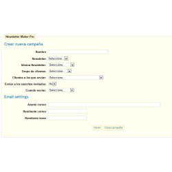 Newsletter Maker Pro Módulo Prestashop