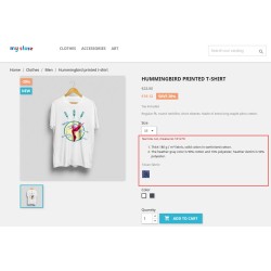 Descripciones de atributos Módulo Prestashop