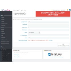 Conector FactuSOL PROFESIONAL Módulo PrestaShop