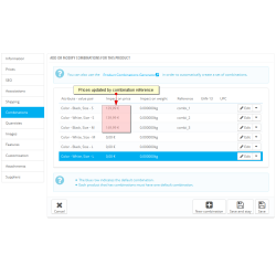 Actualizador de stocks y precios vía CSV + alertas de stock Módulo Prestashop