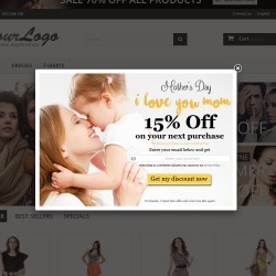 Popup captador de emails con vales de descuento Módulo Prestashop