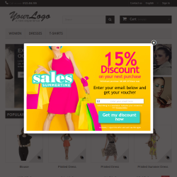 Popup captador de emails con vales de descuento Módulo Prestashop