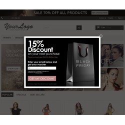 Popup captador de emails con vales de descuento Módulo Prestashop