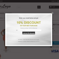 Popup captador de emails con vales de descuento Módulo Prestashop