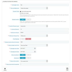 Popup captador de emails con vales de descuento Módulo Prestashop