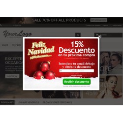 Popup captador de emails con vales de descuento Módulo Prestashop